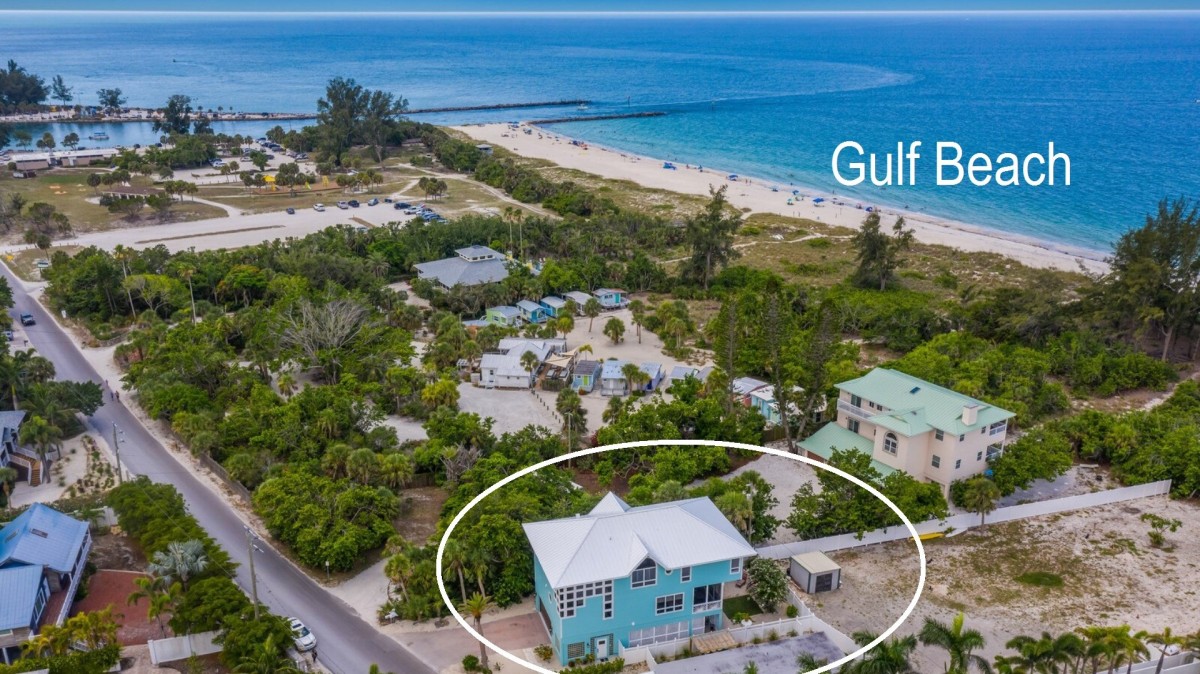 Just a Few Steps (150 Yards) to the Gulf Beach