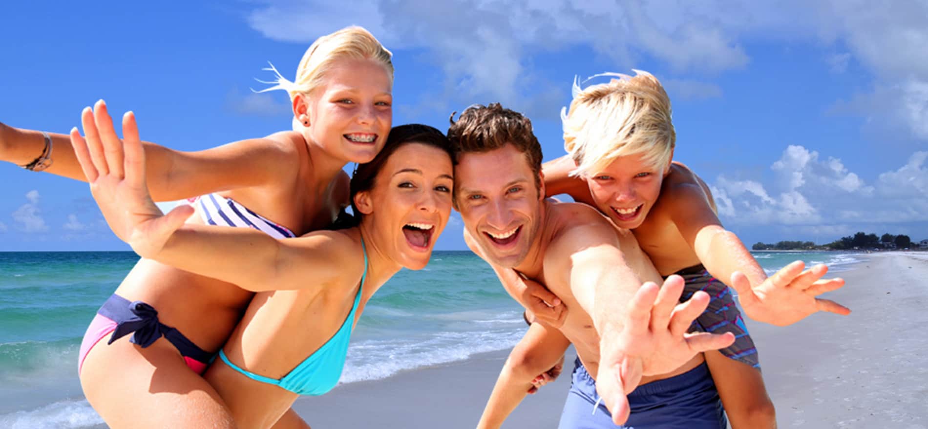 more family fun at the beach