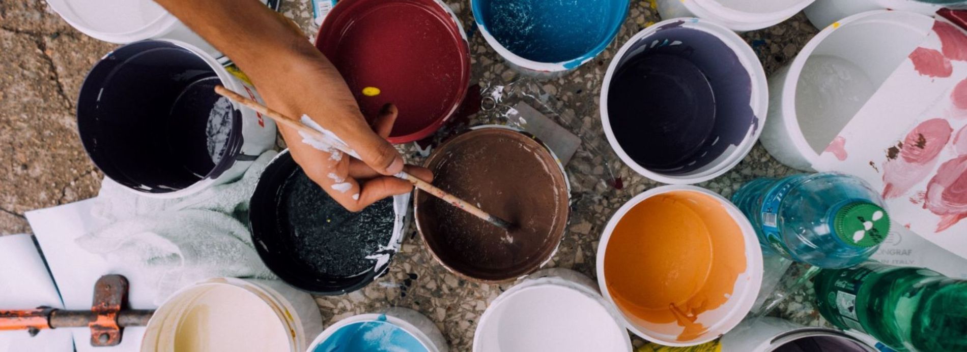 paint buckets