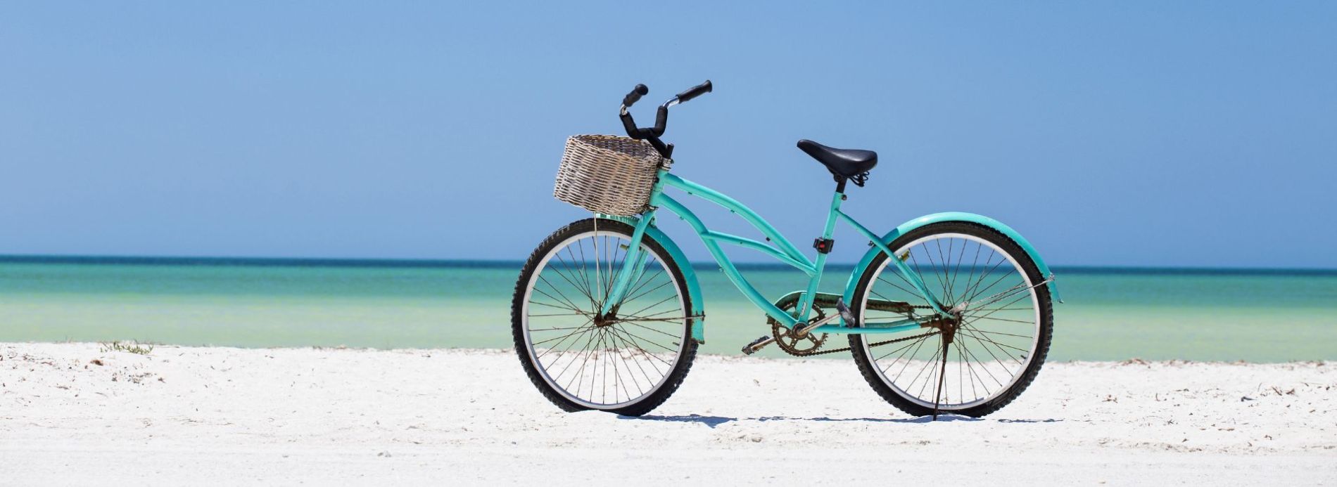 bicycle on ami beach