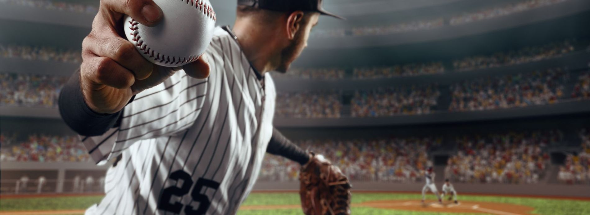 baseball player pitching