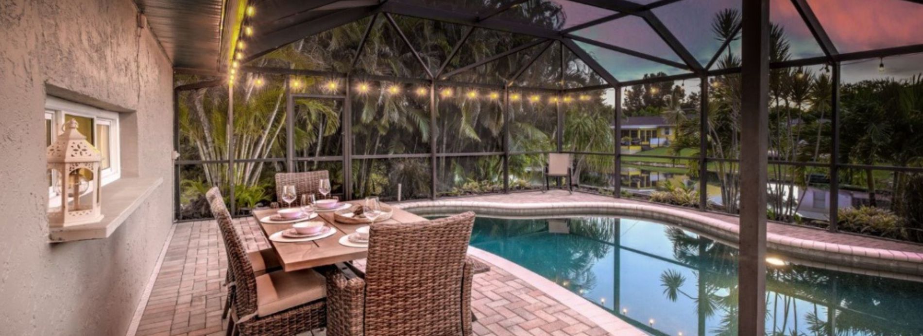 Rental with pool