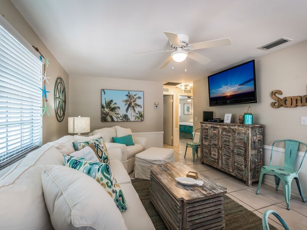 interior of vacation rental